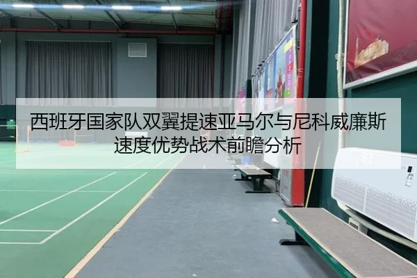 西班牙国家队双翼提速亚马尔与尼科威廉斯速度优势战术前瞻分析